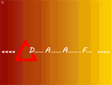 Tablet Screenshot of daaf-detecteur-avertisseur-autonome-de-fumee.com